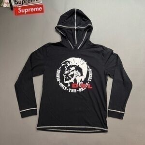 Luxury Designer DIESEL Graphic Hoodie